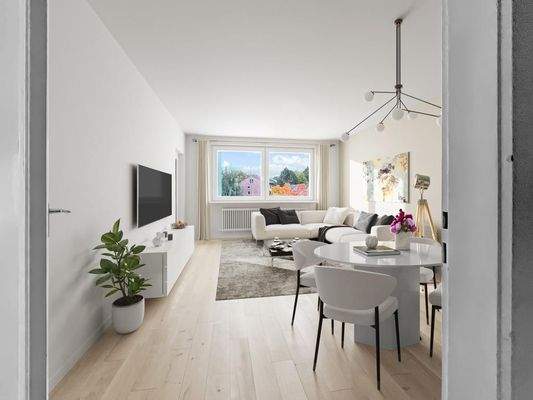 Visualisierung  - Wohnzimmer