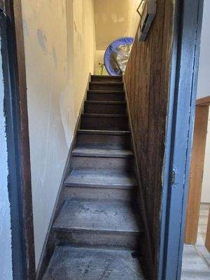 Treppen zum Dachboden