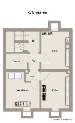 Grundriss Keller