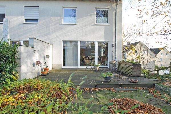 Ansicht Rückseite, Terrasse