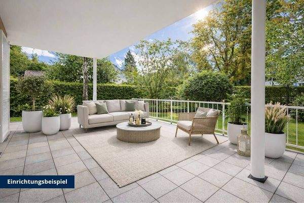 Terrasse Einrichtungsbeispiel