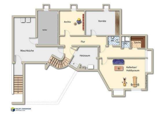 Grundriss Untergeschoss