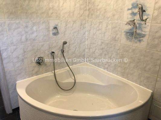 Eckbadewanne Erdgeschoss