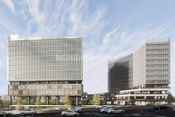 Commercial Units in Shopping Center Project in Istanbul Kadikoy