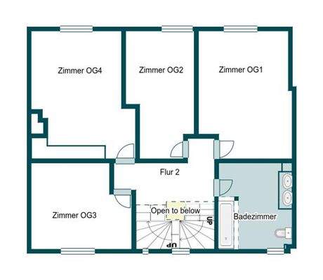 Grundriss Skizze OG
