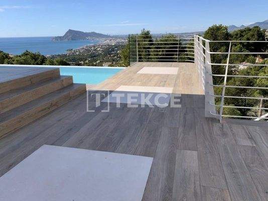 Sea Views Villa in Altea Alicante Costa Blanca