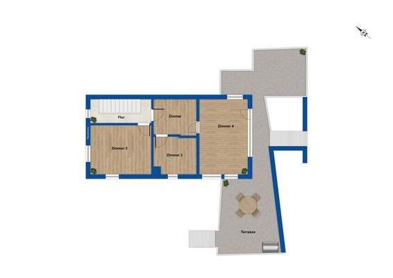 Grundriss Obergeschoss