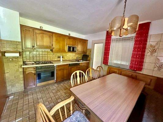 Wohnküche im Erdgeschoss