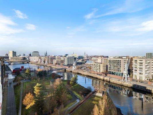 Blick von Dachterrasse