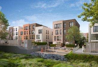 Am Kaskadenpark - Gartenansicht