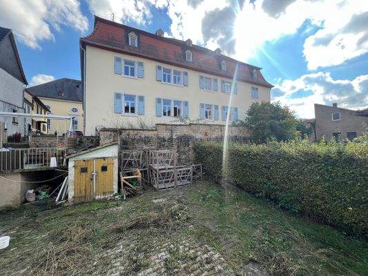 Ansicht Grundstück hinterm Haus