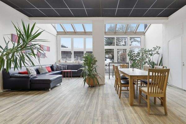 Der einladende Wartebereich