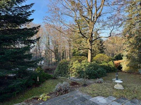 Blick von der Terrasse