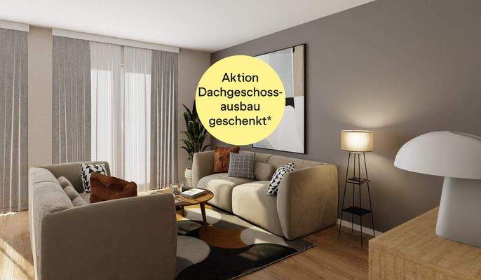 Aktion Dachgeschossausbau geschenkt*