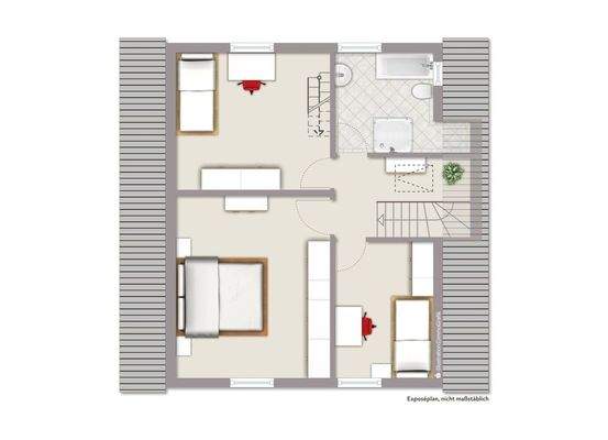 Grundriss Dachgeschoss