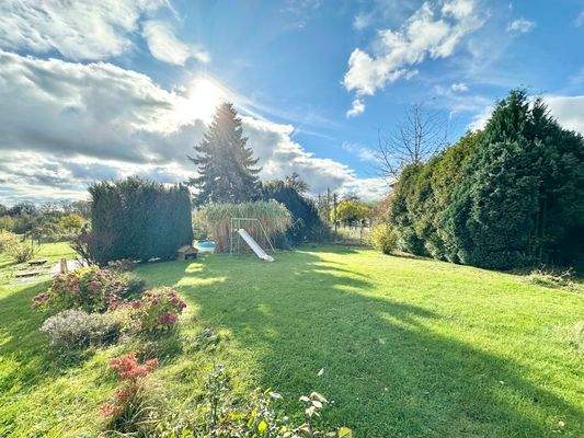 sehr schöner Garten