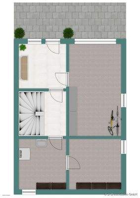 Grundriss Skizze Untergeschoss