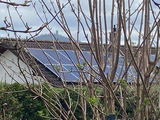 Blick auf den Drachenfels
