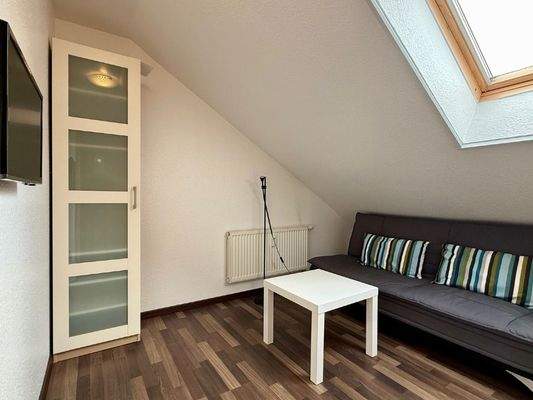 Schlafzimmer 2 im Dachgeschoss