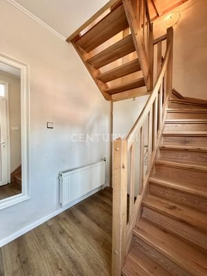 Der Aufgang in die OG Wohnung