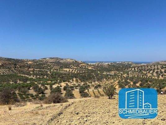 Kreta, Sivas: Grundstück mit herrlichem Meerblick am Ortsrand zu verkaufen