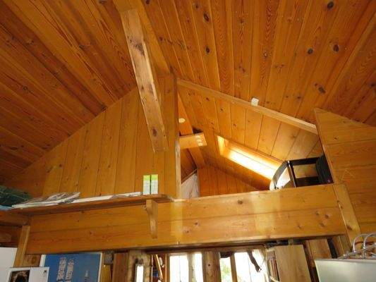 Spitzboden mit Schlafmöglichkeit Dachgeschosswhg.