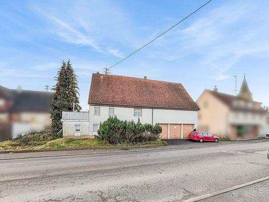 Ansicht von der Straße