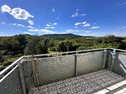 Balkon mit schönem Ausblick