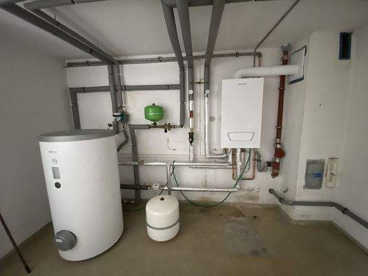 Modernisierte Heizungsanlage