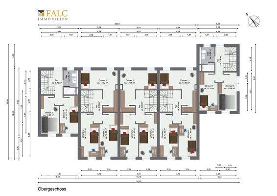 Grundriss Obergeschoss