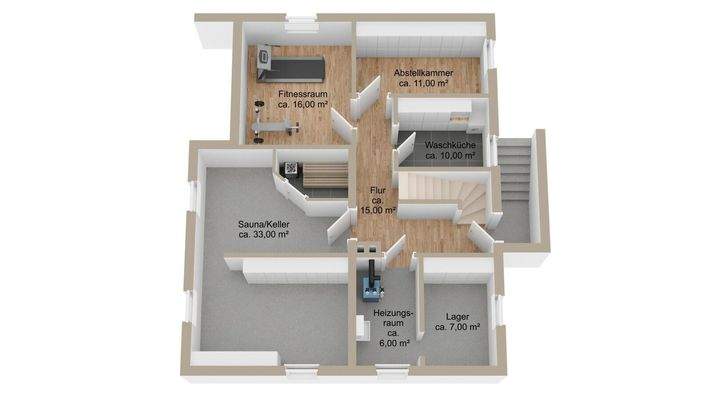 Grundriss Kellergeschoss