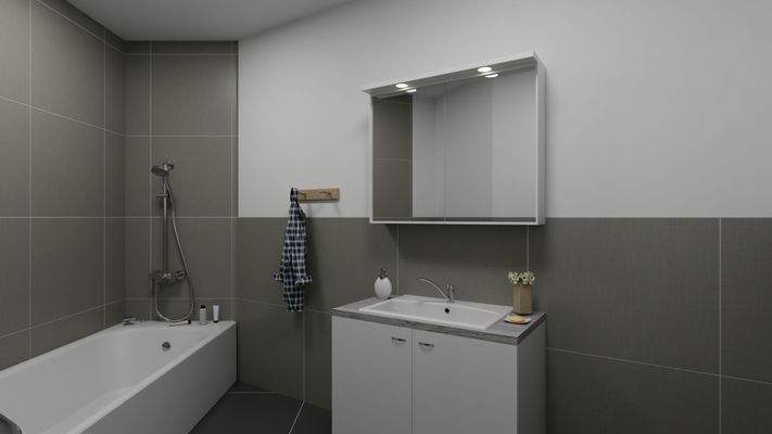 Visualisierung Badezimmer