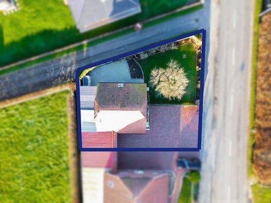 Luftaufnahme Grundstück