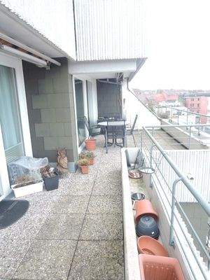 Übergang zum Balkon