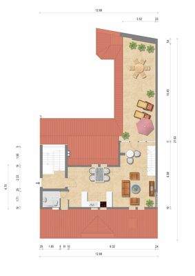 Grundriss Obergeschoss