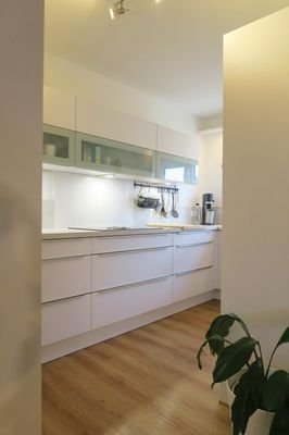 Blick in die Küche