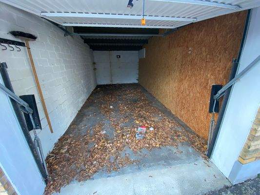 Garage inklusive zur Wohnung