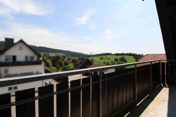 Balkon und Aussicht 2. OG