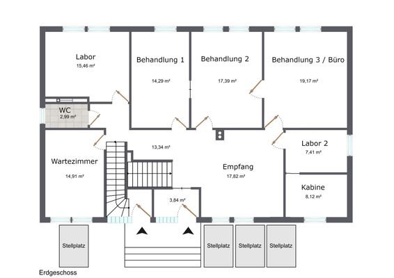 Grundriss Erdgeschoss