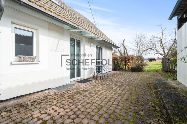 Zugang zur Einliegerwohnung 