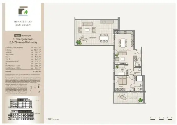 Wohnung 49 - Kaufpreis 494.900 €