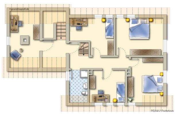 Grundriss Dachgeschoss 