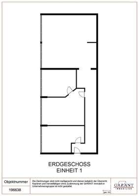 Erdgeschoss Einheit 1