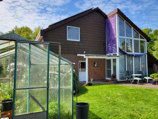 Garten - Blick zur ELGW