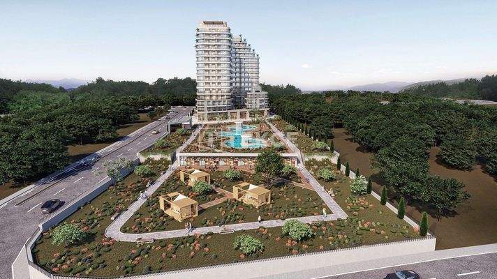 Apartments in a Complex with Pools in Büyükçekmece İstanbul