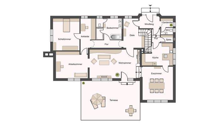 Grundriss Erdgeschoss