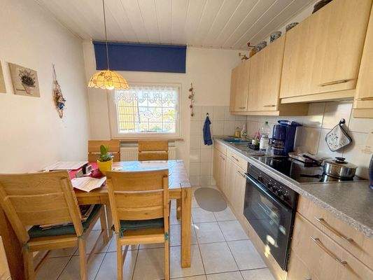 Küche im bewohnten Zustand