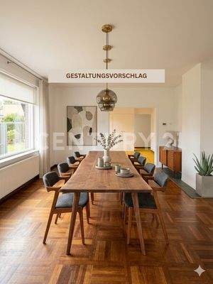 Gestaltungsvorschlag Essbereich