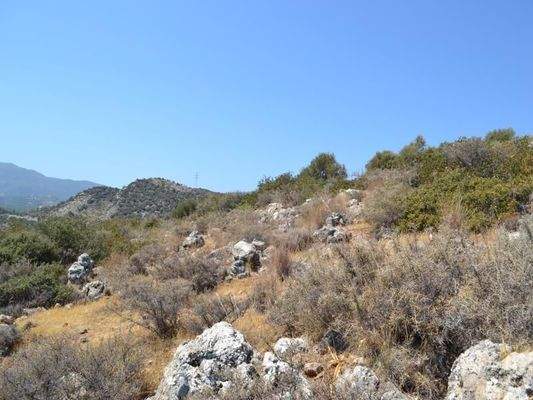 Kreta, Vathi: Baugrundstück mit Meerblick nahe Agios Nikolaos zu verkaufen