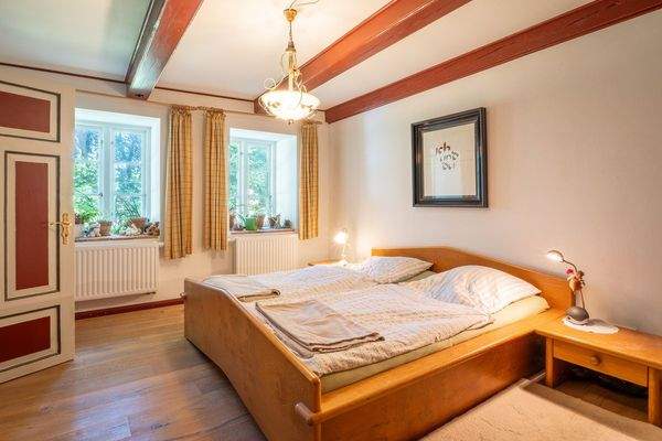 Reetdachhaus nahe der Nordsee